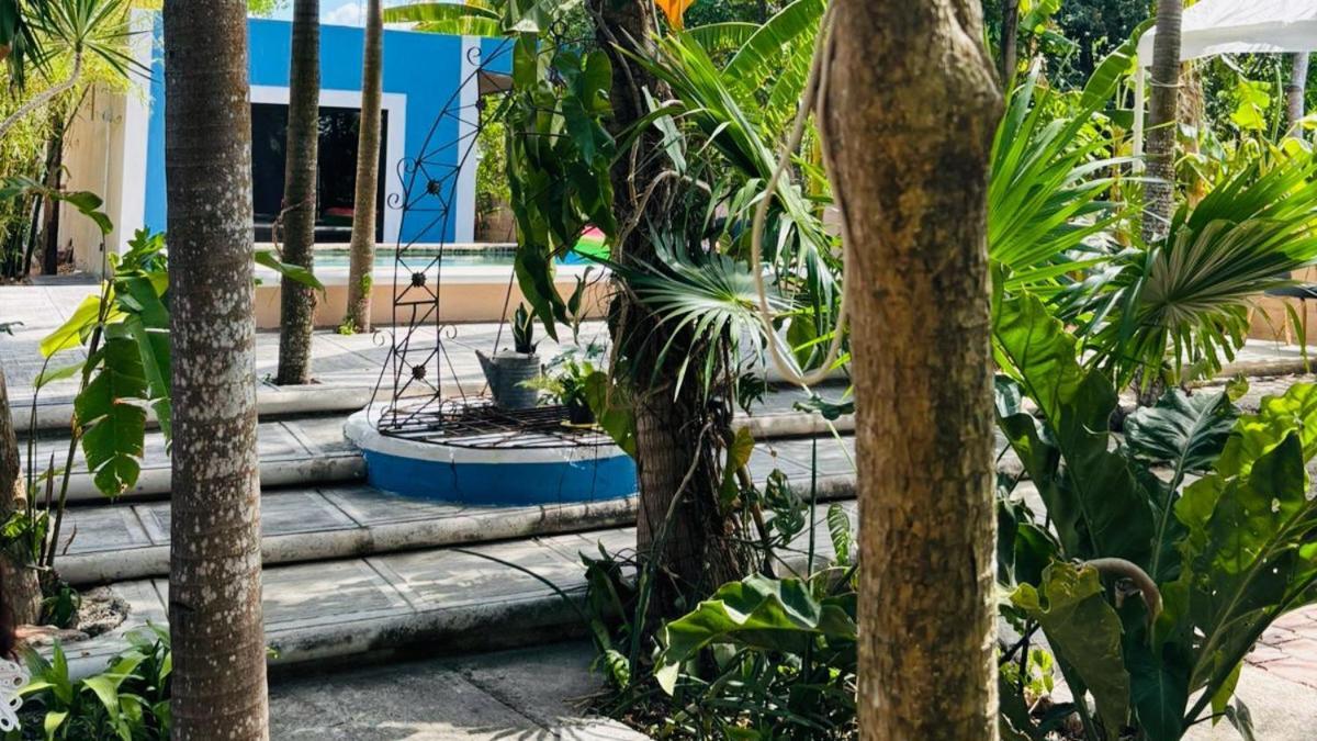 Hostal Y Camping Villa Mercedes Tizimin Bagian luar foto
