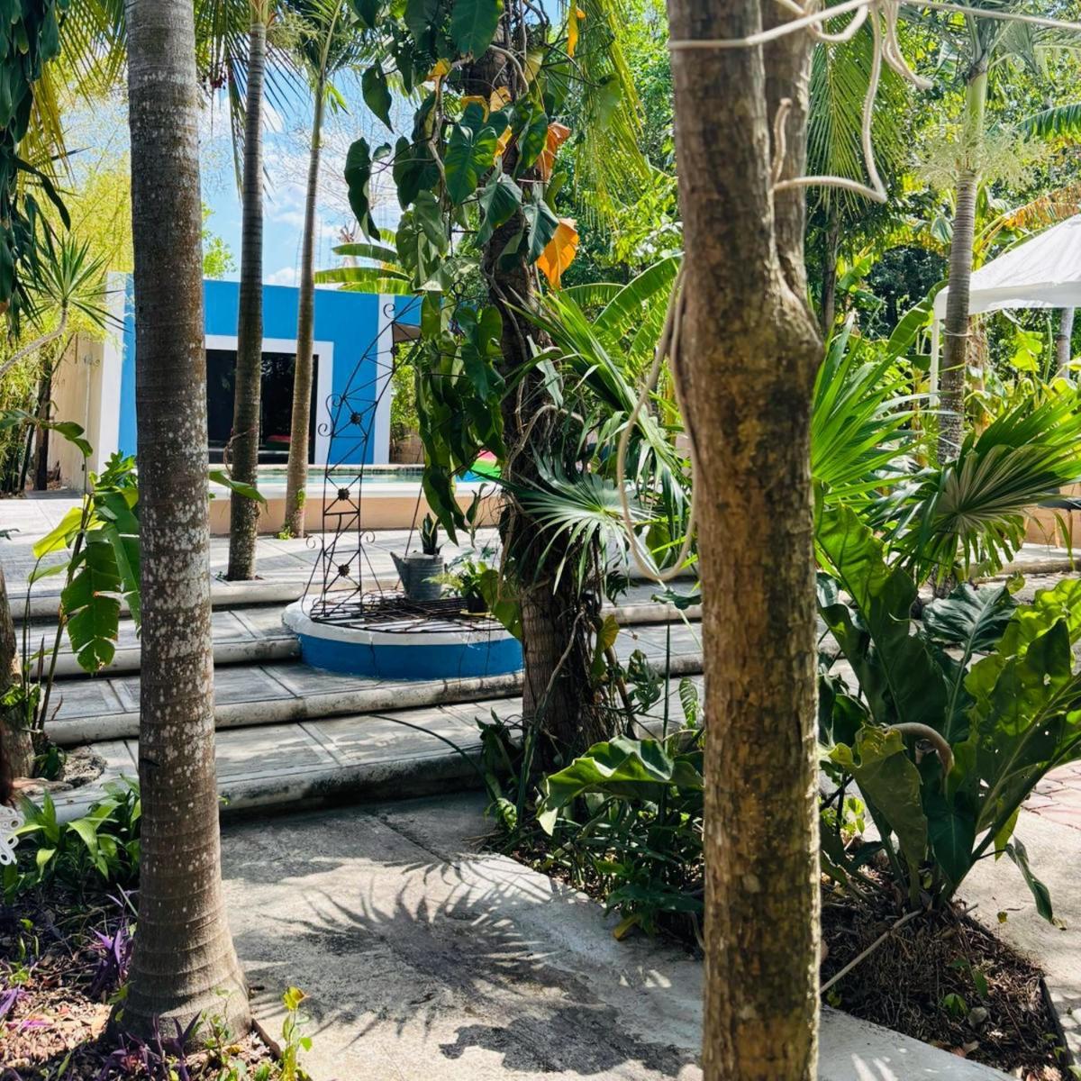 Hostal Y Camping Villa Mercedes Tizimin Bagian luar foto